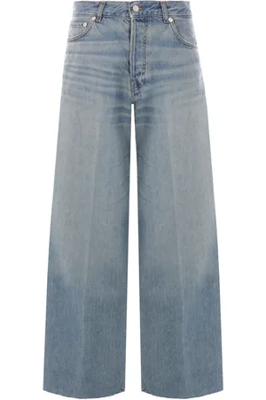 haikure Jeans med logotypmärke