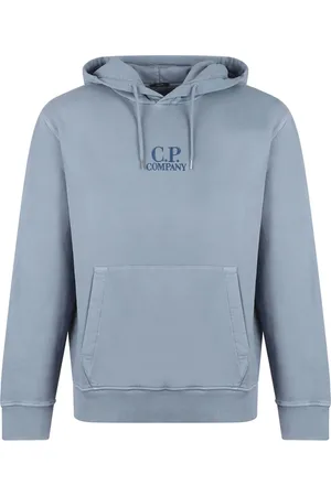 C.P. Company Hoodie med broderad logotyp