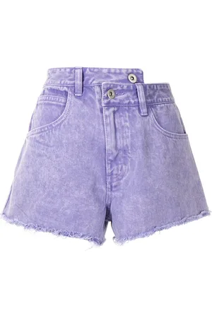 Ground Zero Jeansshorts med tvättad effekt