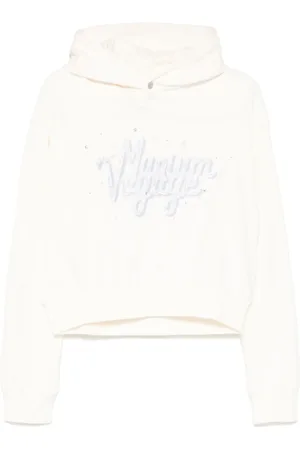 Musium Div. Hoodie med broderad logotyp
