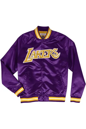 Mitchell & Ness NBA Lakers Purple tunn jacka