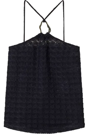 Twin-Set Glesstickad topp