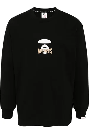 A Bathing Ape Moonface långärmad t