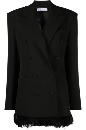 GIUSEPPE DI MORABITO Dubbelknäppt blazer med fjäderkant
