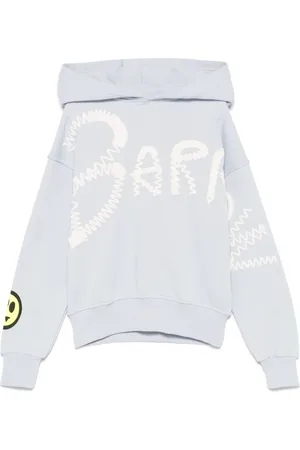 BARROW Hoodie med logotypstämpel