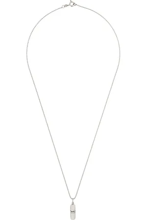TRUE ROCKS Halsband med pillerformat smycke