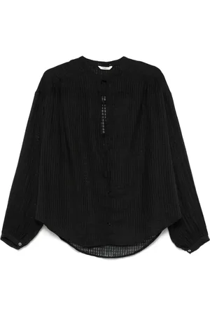 BARENA Finrutig blus