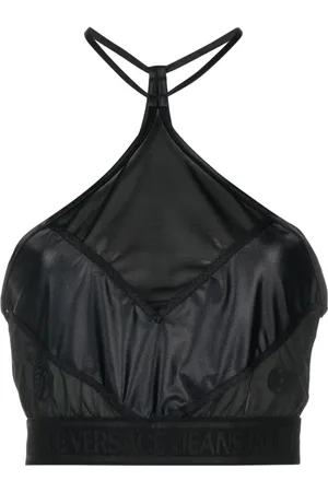 VERSACE Skir topp med panel