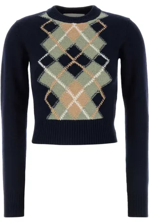Ami Argyletröja i jacquard