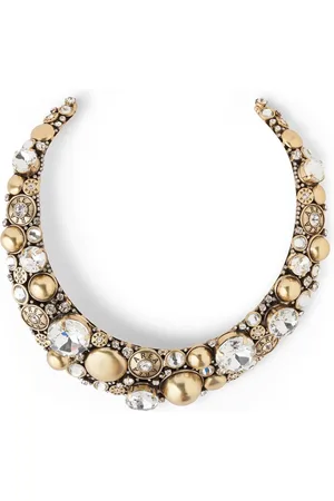 AREA Choker med strassknappar