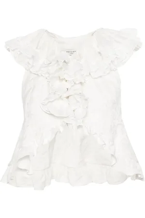 Serafini Blommig miniklänning i jacquard