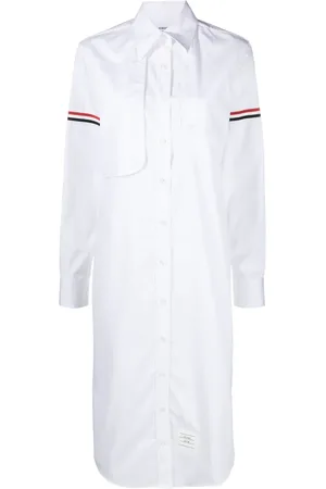 Thom Browne Skjortklänning i midimodell