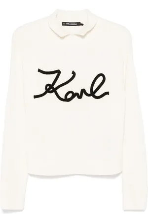Karl Lagerfeld Soutache Karl Signature tröja