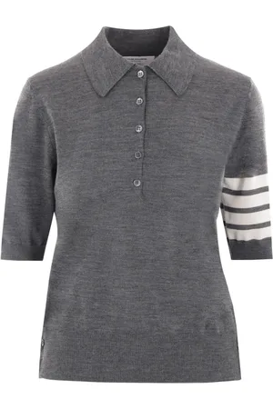 Thom Browne Kortärmad pikétröja