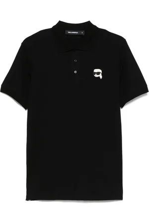 Karl Lagerfeld Pikétröja med logotypmärke