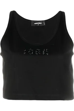 Dsquared2 ärmlös topp med logotyp