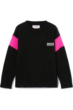 PUCCI Junior Tröja med logotyp