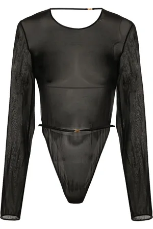 Saint Laurent Body med öppen rygg