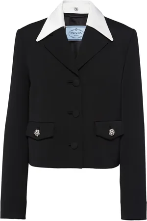 Prada Blazer med kontrastkant