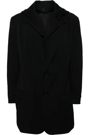YOHJI YAMAMOTO Blazer i gabardin och ull