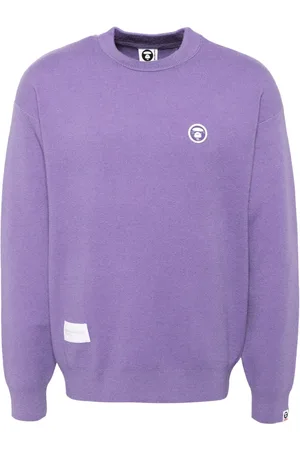 A Bathing Ape Monoface tröja med logotyp