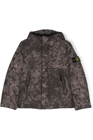 Stone Island Jacka med kompassmärke