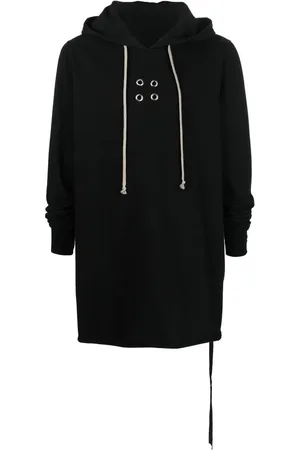Rick Owens Långärmad huvtröja