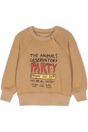 The Animals Observatory Sweatshirt med slogan