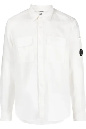 C.P. Company Skjorta med logotypmärke
