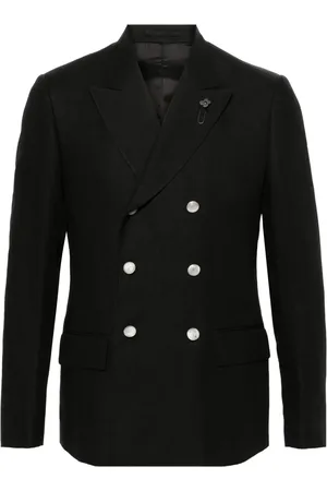 LARDINI Attitude dubbelknäppt blazer