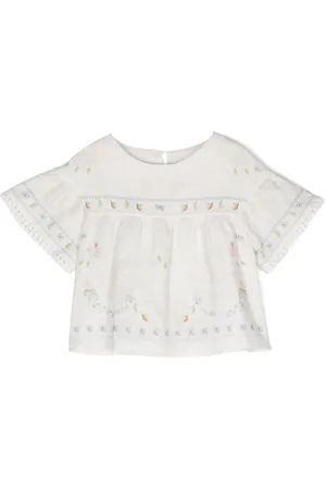 Lapin House Blus med blomsterbrodyr