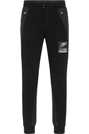 Philipp Plein Sweatpants med logotypmärke