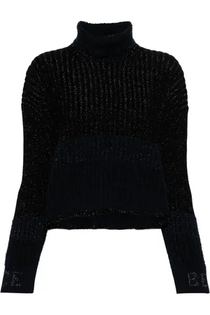 Iceberg Glesstickad tröja med glitterdetalj
