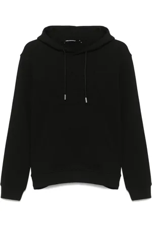 Karl Lagerfeld Hoodie med präglad slogan