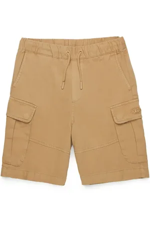 Diesel Cargoshorts med broderad logotyp
