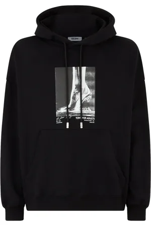 GCDS Morso hoodie med grafiskt tryck