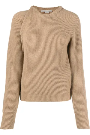 Stella McCartney Stickad tröja med knutdetalj