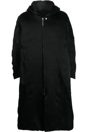 Rick Owens Strukturerad kappa med dragkedja