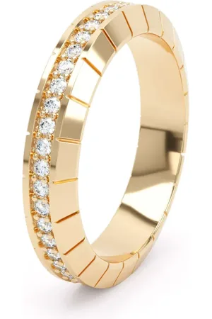LOEV Eternity diamantring i 18K gult guld
