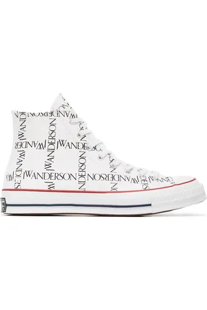 Converse X JW Anderson sneakers med logotyp