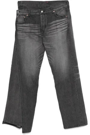 JUNYA WATANABE Jeans med dubbel midja