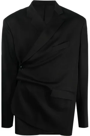 MARTINE ROSE Blazer med omlottdesign