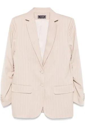 Styland Kritstrecksrandig blazer