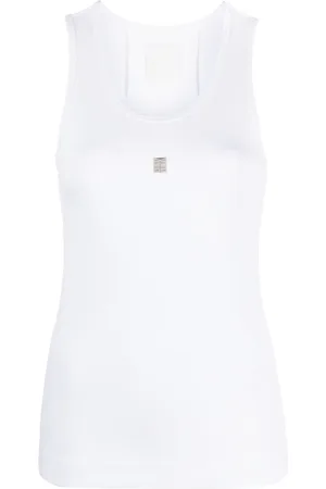 Givenchy Ribbat linne med plakett