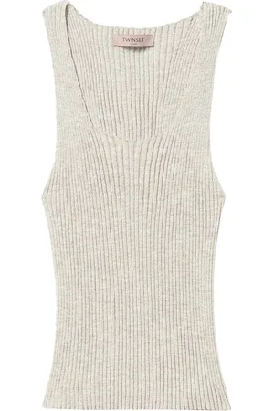 Twin-Set Stickad topp