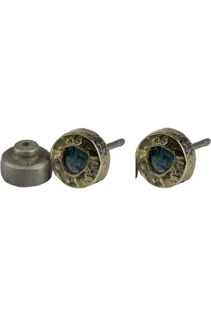 PARTS OF FOUR Stiftörhänge med diamant