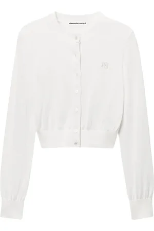 Alexander Wang Kort kofta med rundad hals