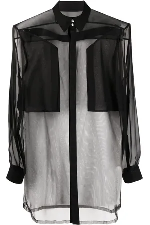 Rick Owens Genomskinlig utility