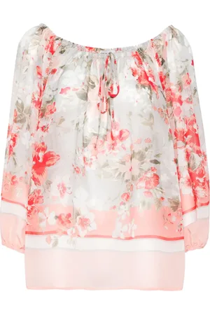Ermanno Firenze Blommig blus