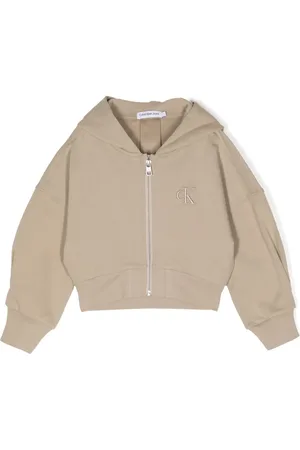 Calvin Klein Hoodie med broderad logotyp